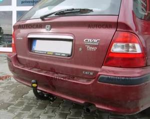 Autohak Honda Civic kombi (aerodeck) 1997 - 2000 (1300kg/50kg) vonóhorog 1