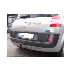 Autohak Renault Scenic II 2003 - 2009 (1300kg/75kg) vonóhorog 6