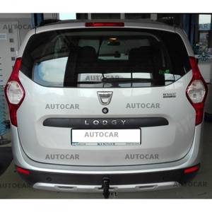 Autohak Dacia Lodgy 5 / 7 fős  / Stepway / no adblue / 2012 - (1400kg/75kg) vonóhorog 1