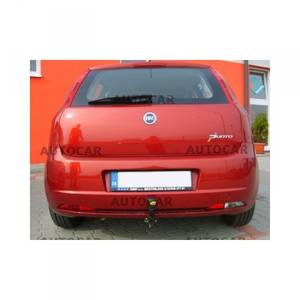 Autohak Fiat Punto III (Grande) 2005 - 2012 (1300kg/75kg) vonóhorog 1
