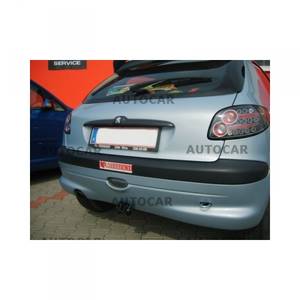 Autohak Peugeot 206 1998 - 2003 (1100kg/50kg) vonóhorog 2