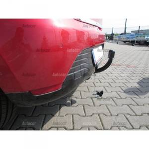 Autohak Renault Clio IV ferdehátú 2012 - 2019 (1200kg/75kg) vonóhorog 1