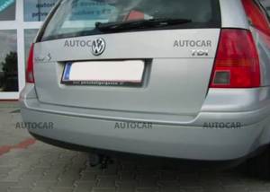 Autohak Volkswagen Golf IV ferdehátú/kombi (no 4x4) 1998-2005 (1600kg/75kg) vonóhorog 1