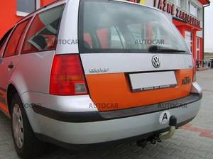 Autohak Volkswagen Golf IV ferdehátú/kombi (no 4x4) 1998-2005 (1600kg/75kg) vonóhorog 2