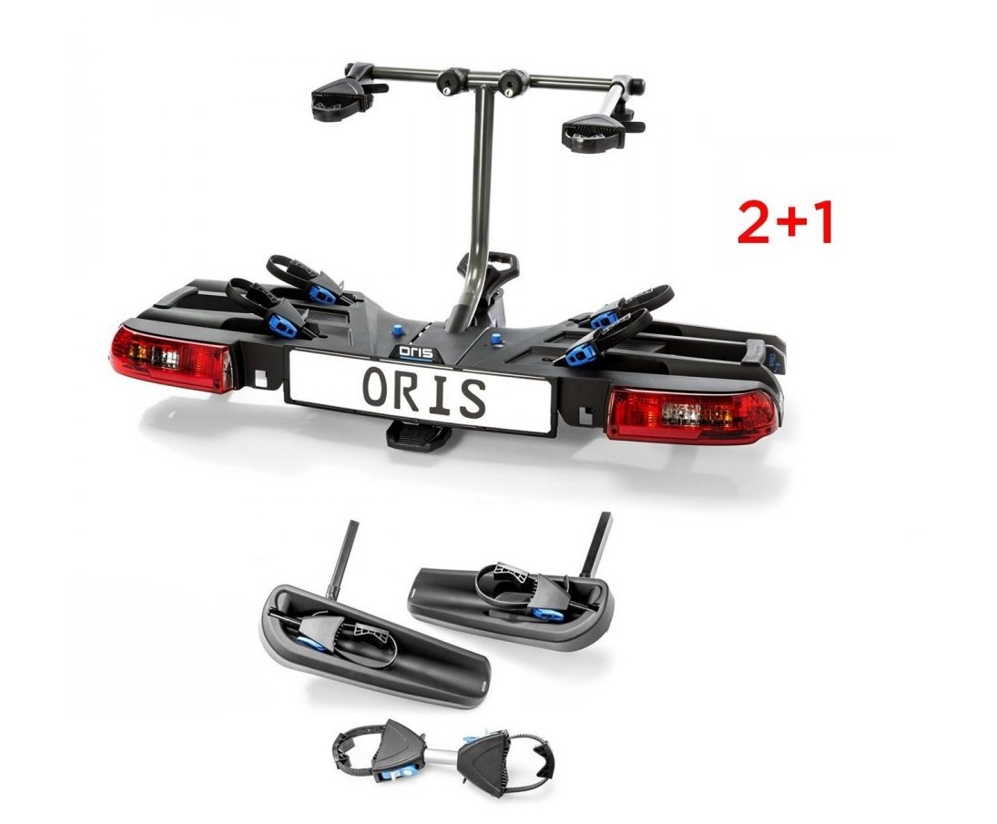ORIS (Bosal) Oris Tracc 2+1 kerékpártartó adapterrel kerékpártartó vonóhorogra 0