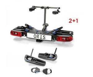 ORIS (Bosal) Oris Tracc 2+1 kerékpártartó adapterrel kerékpártartó vonóhorogra