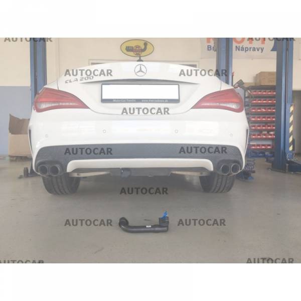 Autohak Mercedes CLA coupe / shooting brake 2013 - 2019 (1500kg/80kg) vonóhorog 4