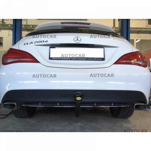 Autohak Mercedes CLA coupe / shooting brake 2013 - 2019 (1500kg/80kg) vonóhorog 6