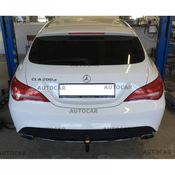 Autohak Mercedes CLA coupe / shooting brake 2013 - 2019 (1500kg/80kg) vonóhorog 8