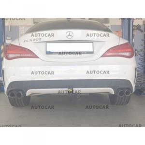 Autohak Mercedes CLA coupe / shooting brake 2013 - 2019 (1500kg/80kg) vonóhorog 2