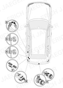 Típusspecifikus elektronika 13tűs Kia EV 6 /előkészítéssel/ 2021 -  vonóhorog 2